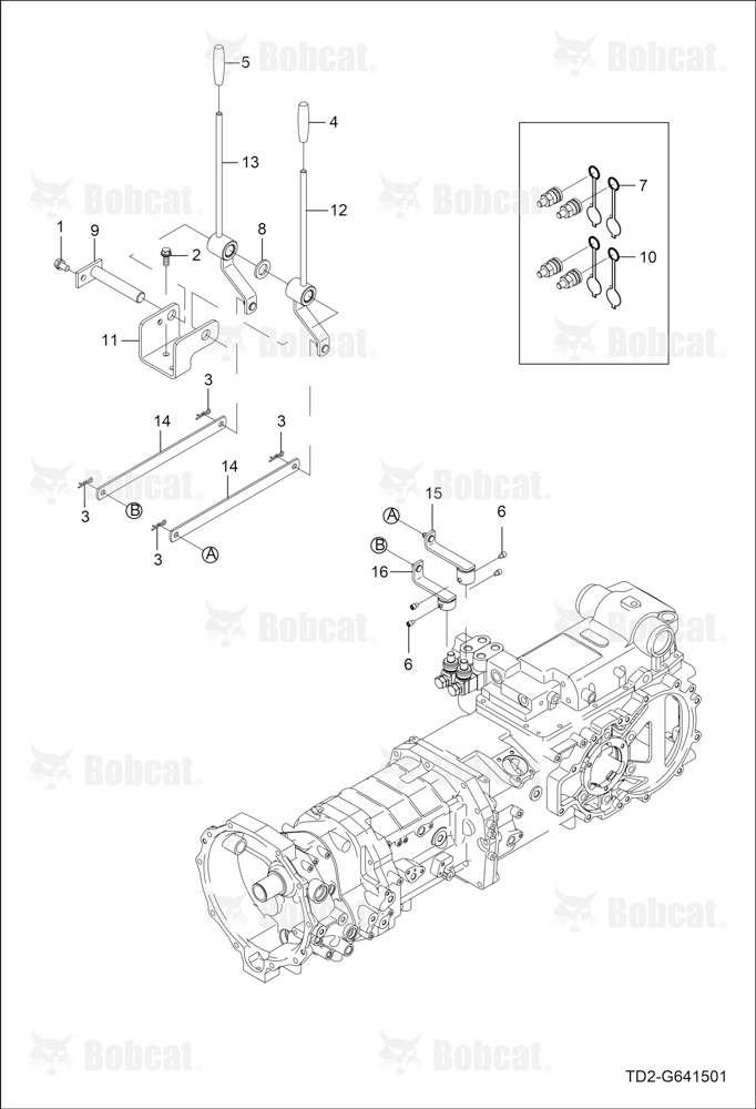 Range Shift Lever Group