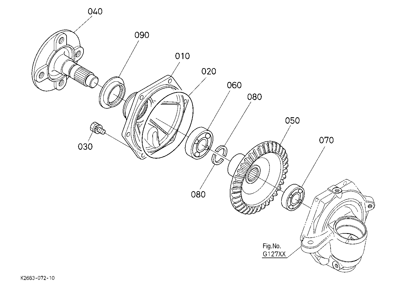 Front Axle Rh
