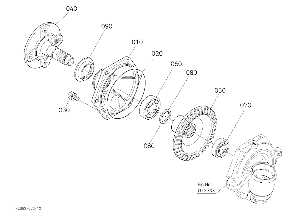 Front Axle Rh