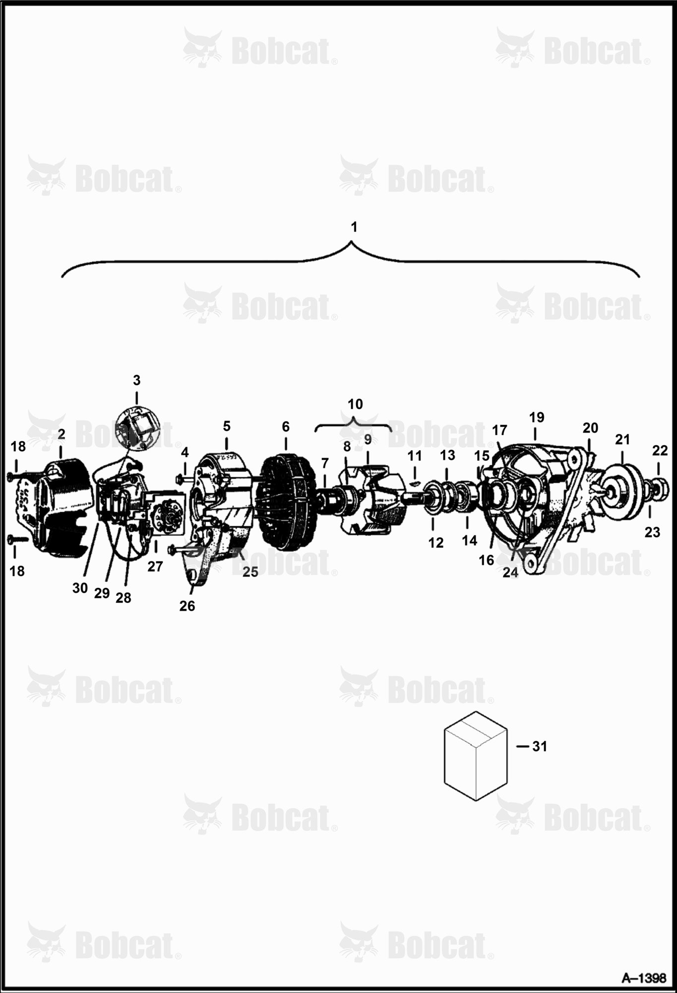 Alternator (Lucas Model 15ACR)