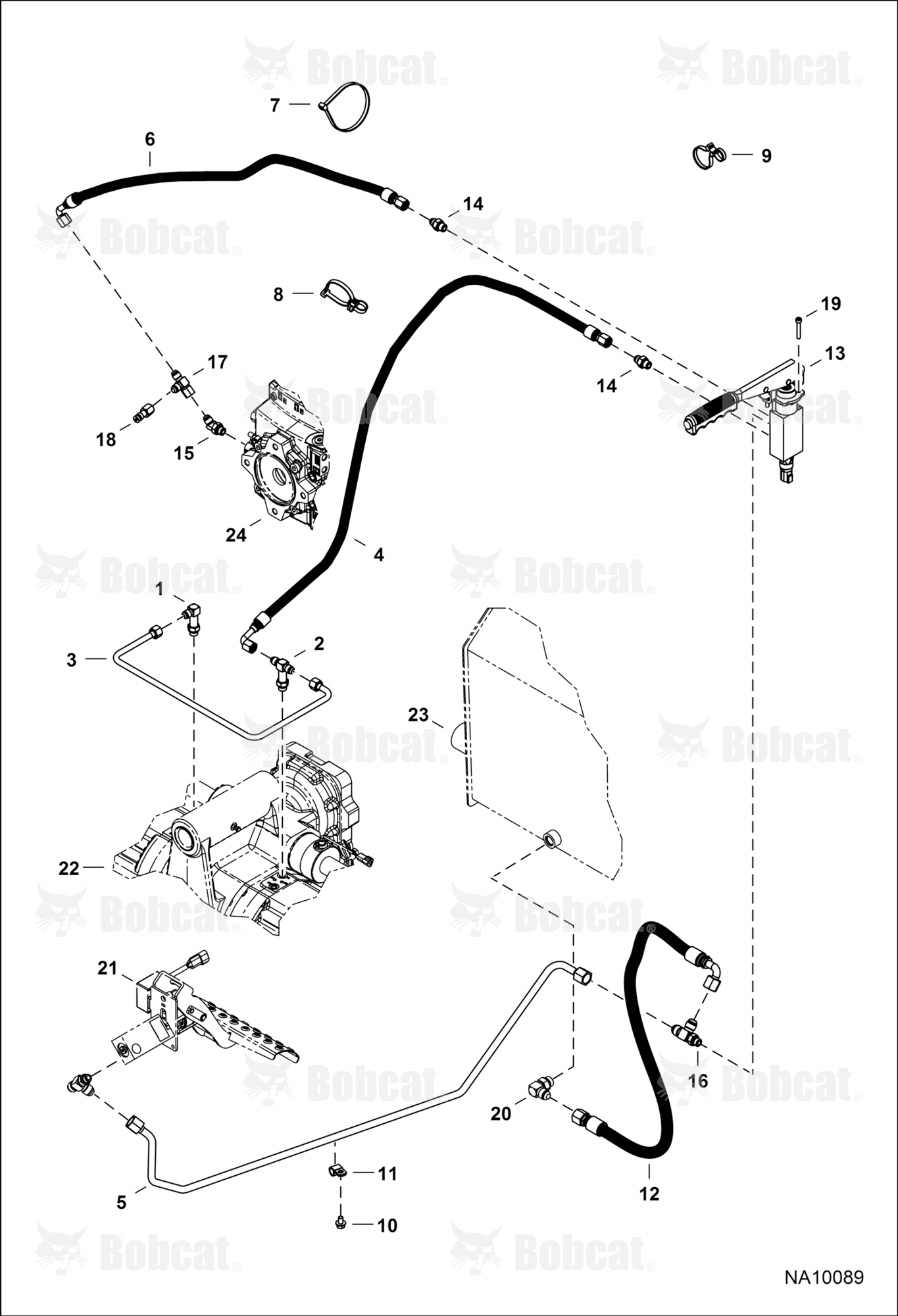 Hydraulic Circuitry (Parking Brake)