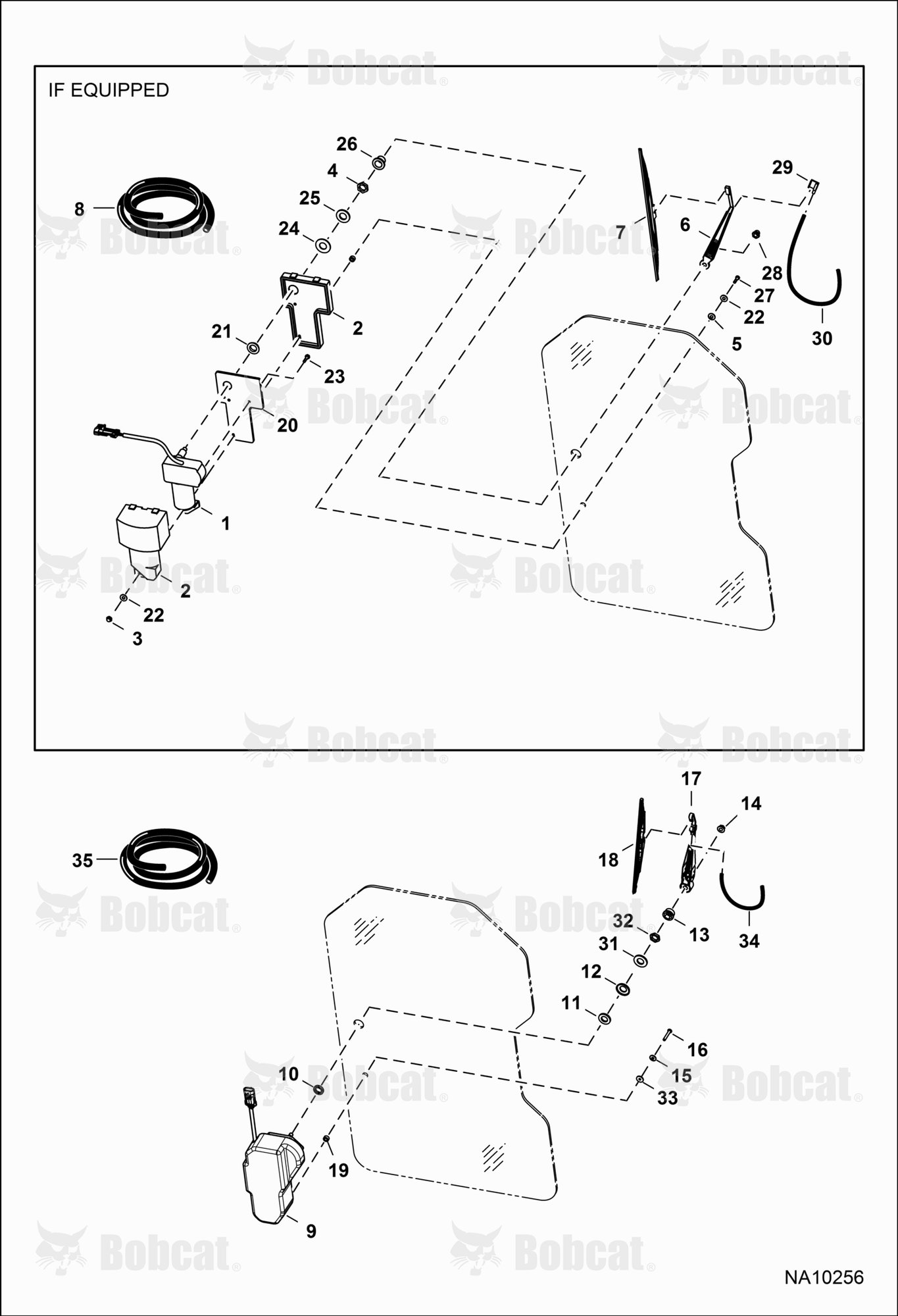 CAB Door (Wiper)