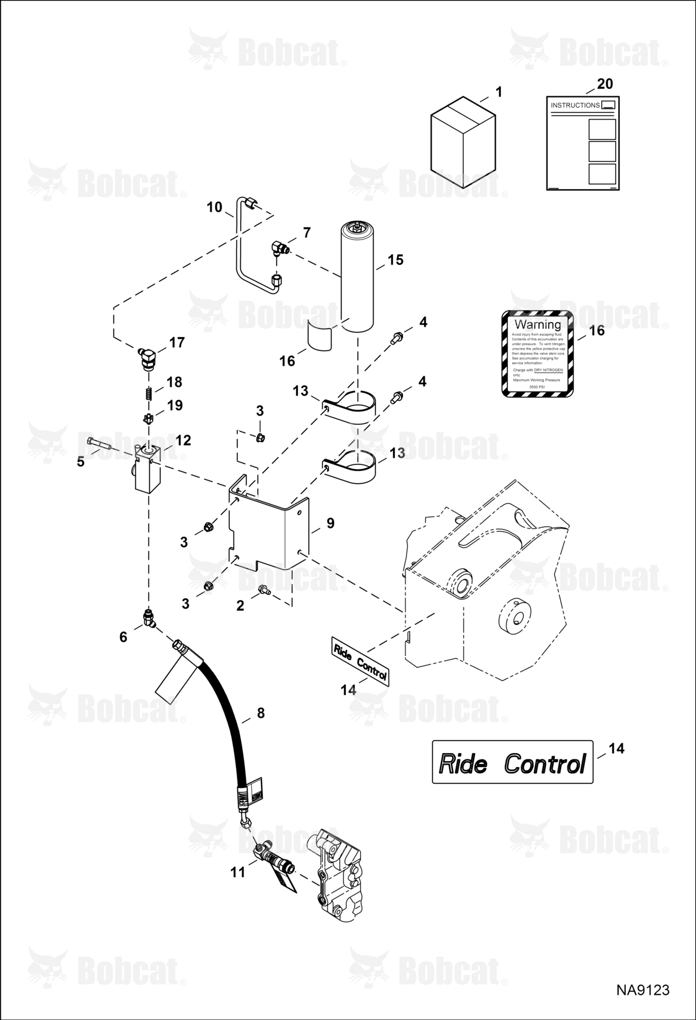 Ride Control Kit  ALM411001 - ALM416717