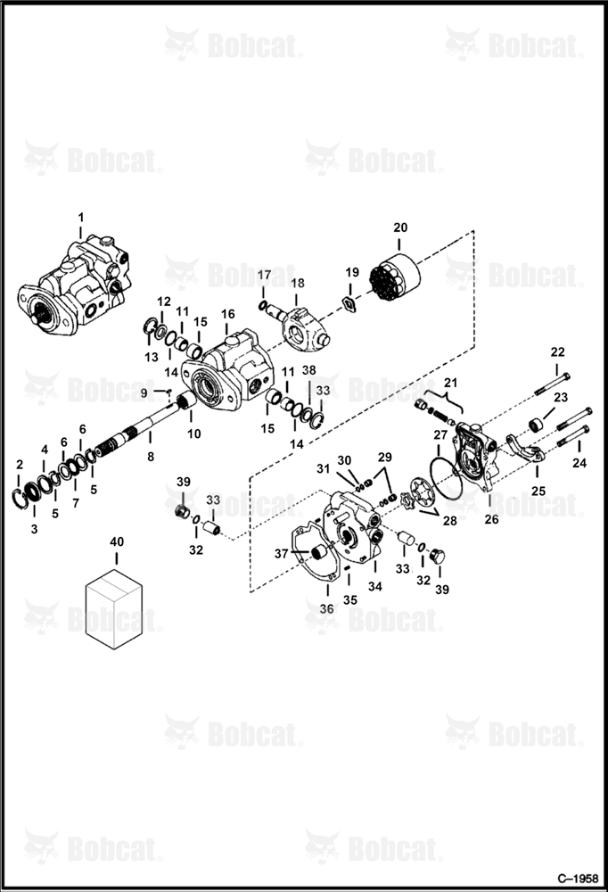 Hydrostatic Pumps (Front - Rab - Old)