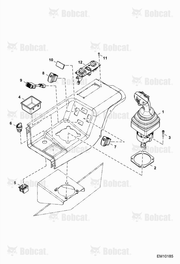 Operator Controls (Joystick & RH Console) B3KW11001 & Above