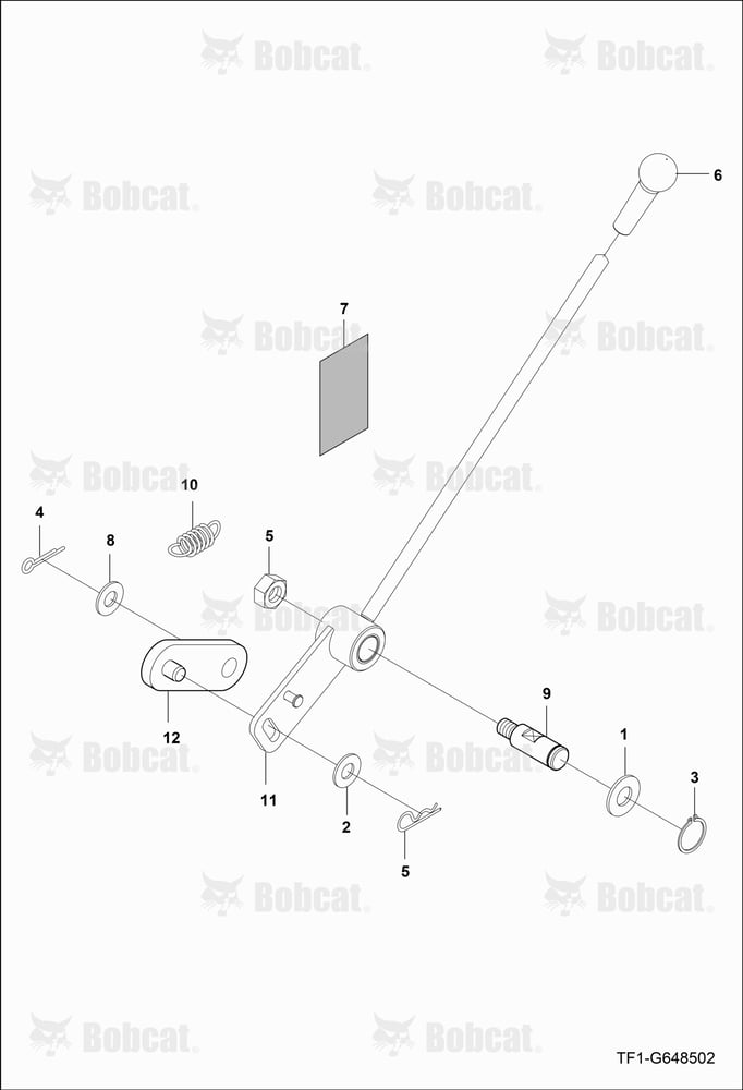 External Position Adjusting Lever Group