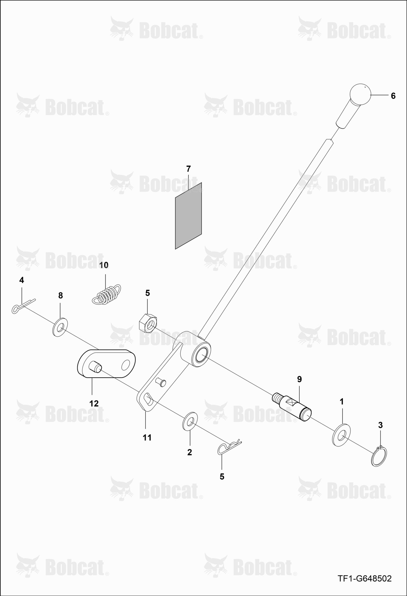 External Position Adjusting Lever Group