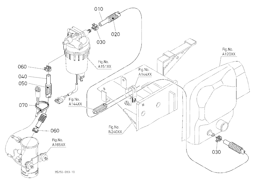 Fuel Pipe (Fuel Pump/Separator)