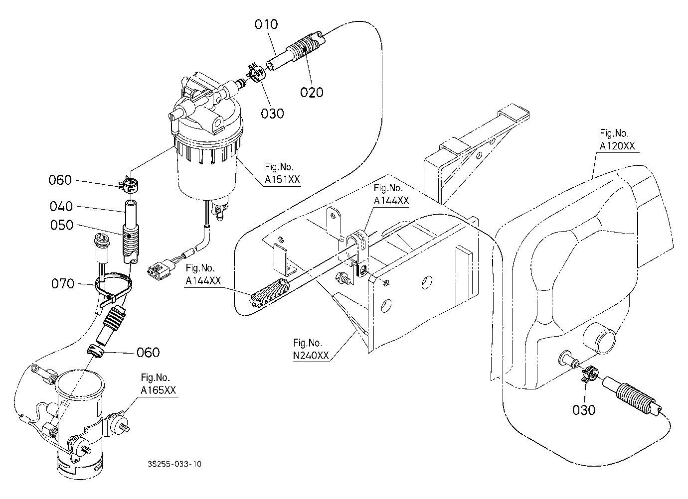 Fuel Pipe (Fuel Pump/Separator)