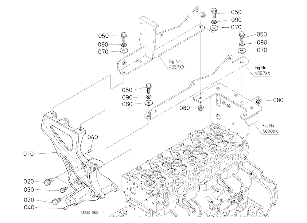 Muffler Bracket (Dpf) 2