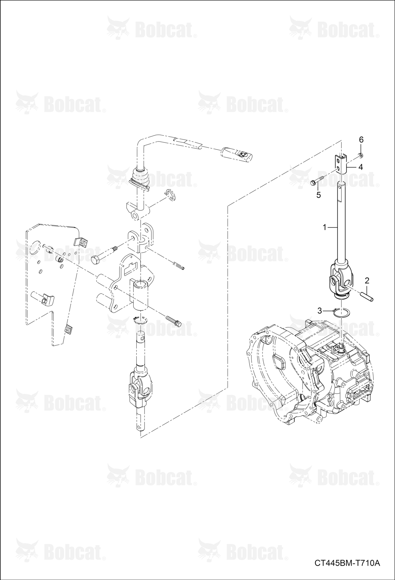 Shuttle Lever Group (Lower)