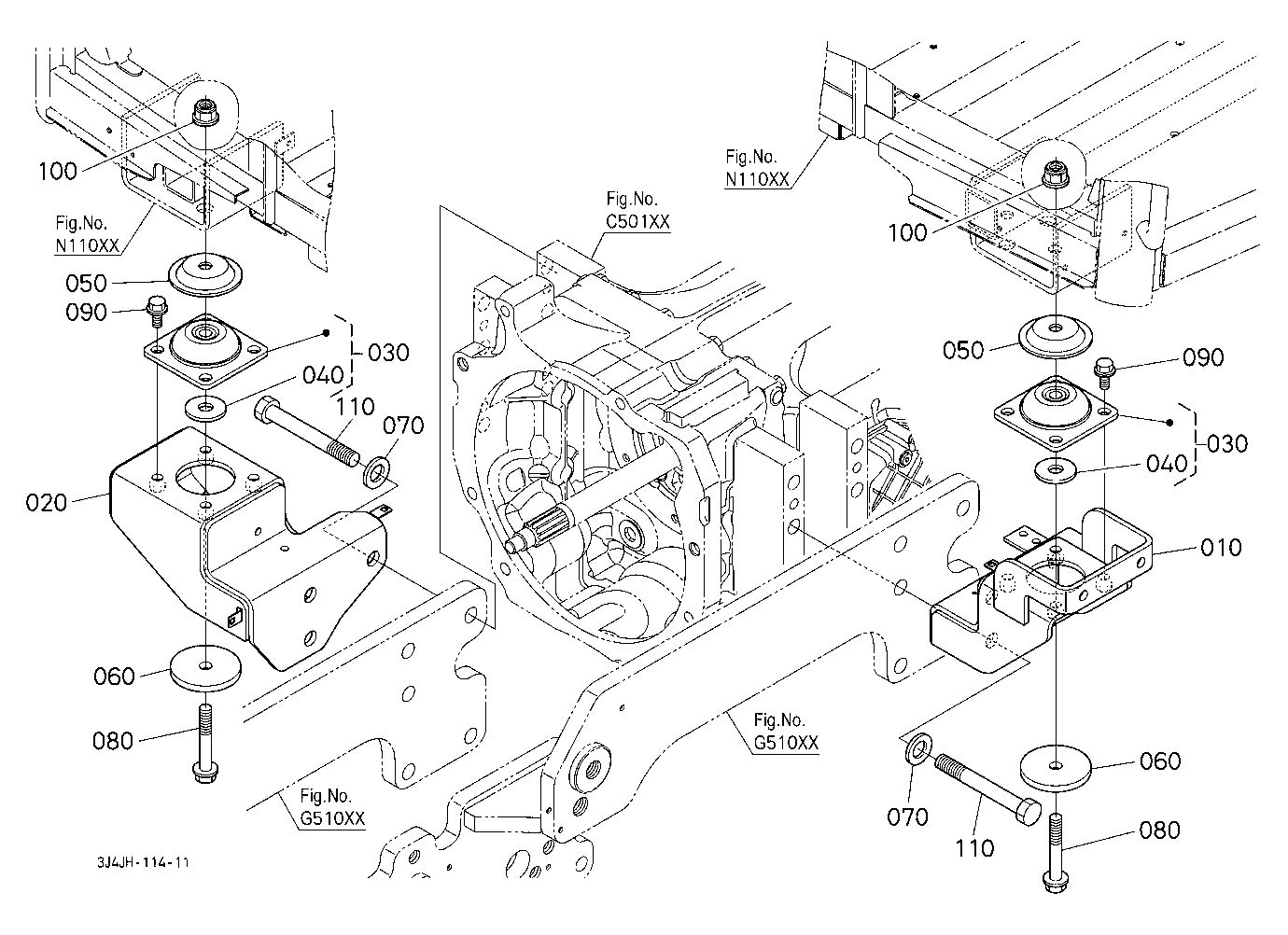 Cab Bracket Front