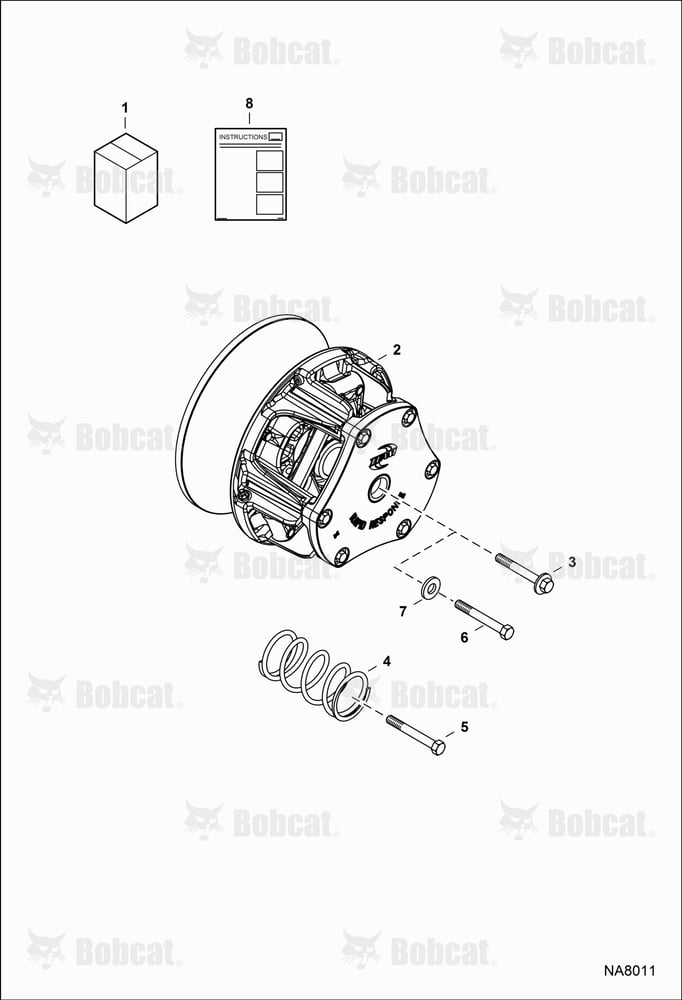 Drive Clutch Kit (3-Weight)