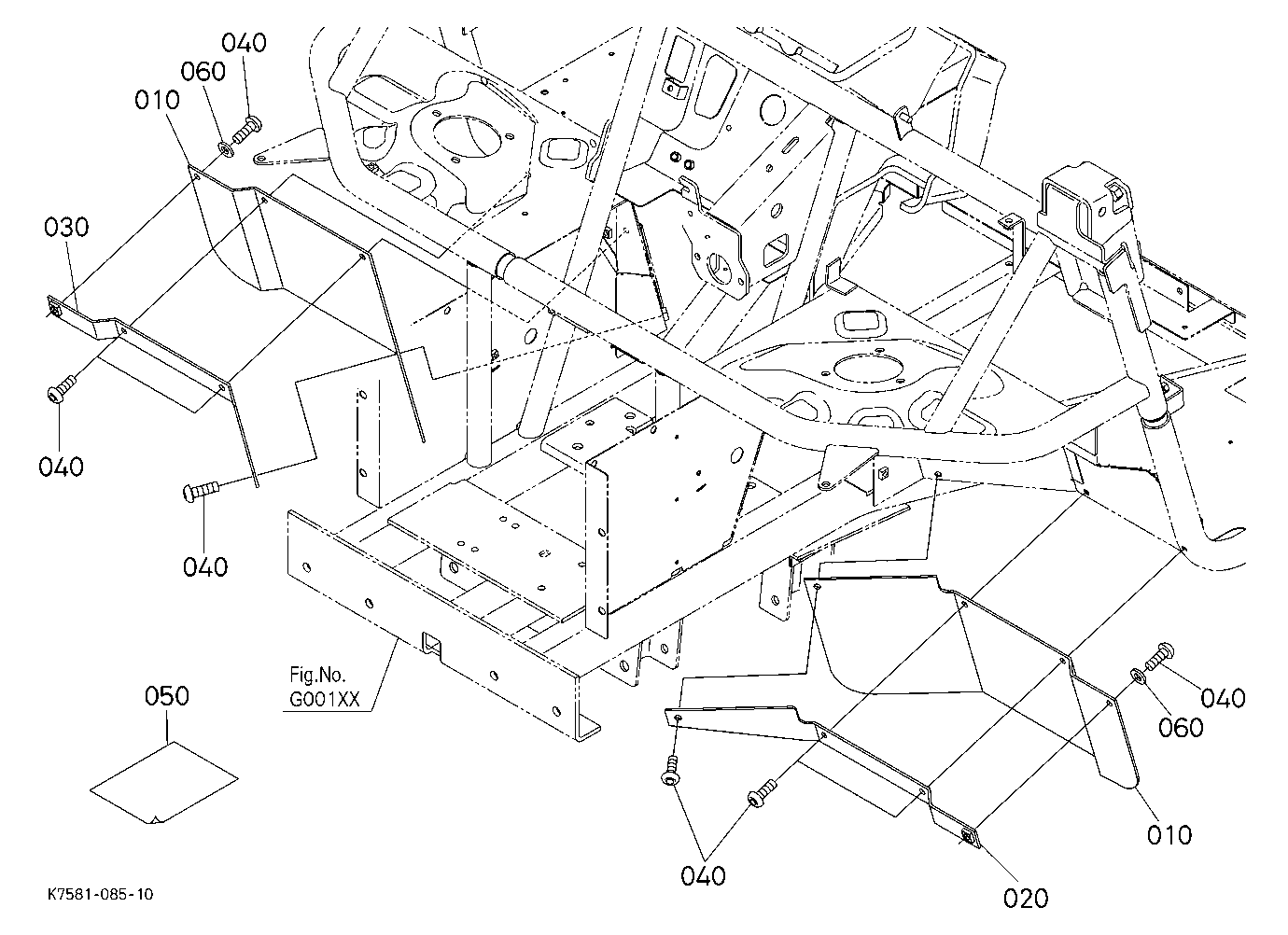 Front Mud Guard Kit (W/G.No.V4236) [Option]