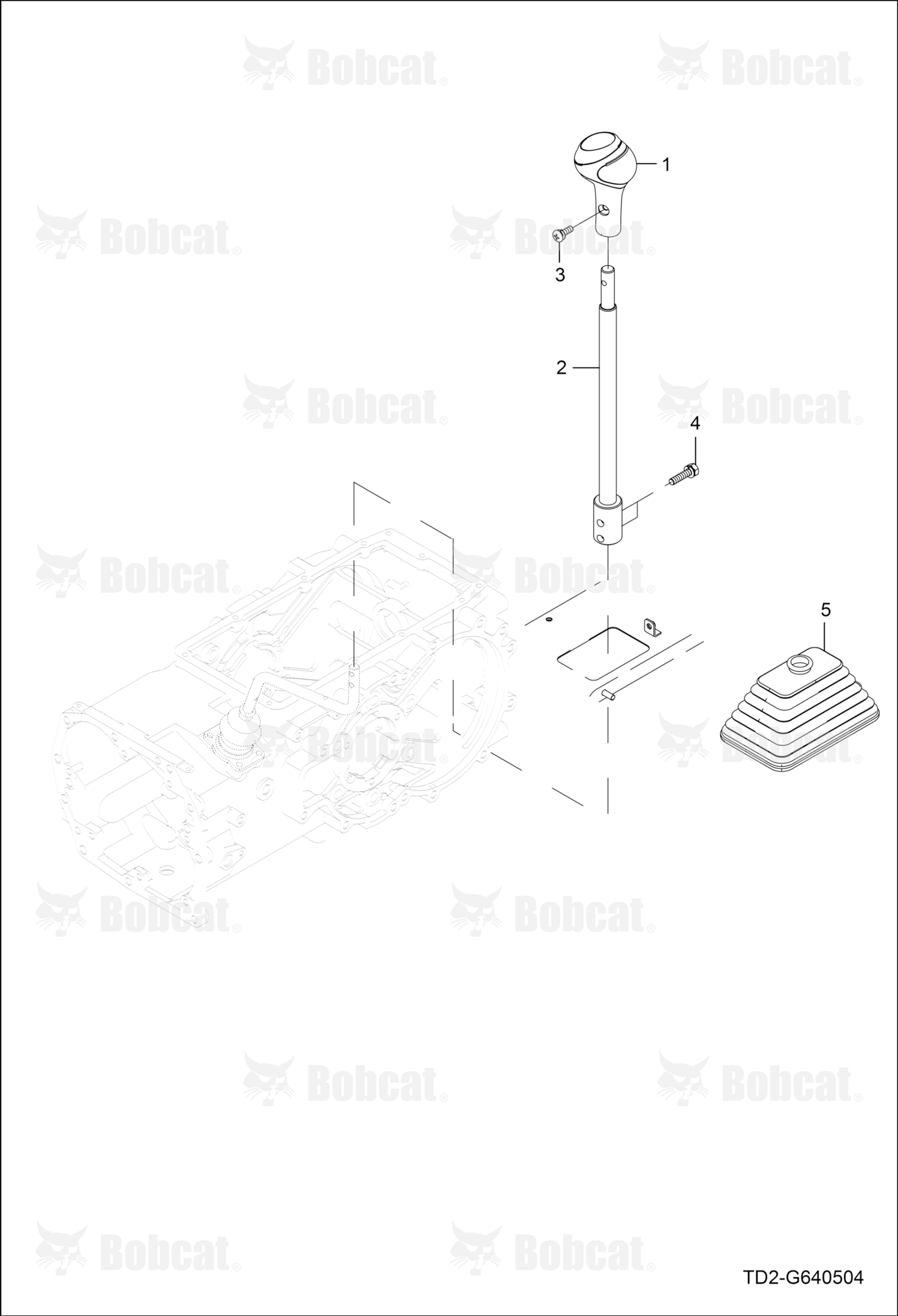Range Shift Lever Group