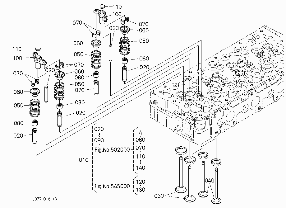 INLET VALVE AND EXHAUST VALVE