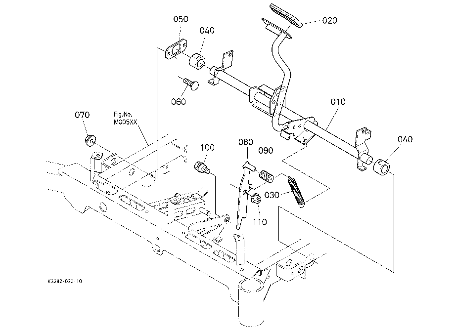 Parking Brake Pedal
