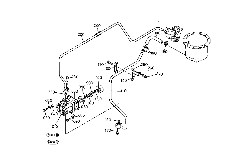 Power Steering Oil Pump W/O Cab