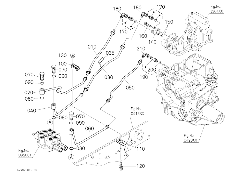 Front Control Valve Kit (Oil Line) 2 [Option]