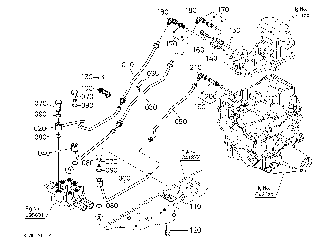 Front Control Valve Kit (Oil Line) 2 [Option]