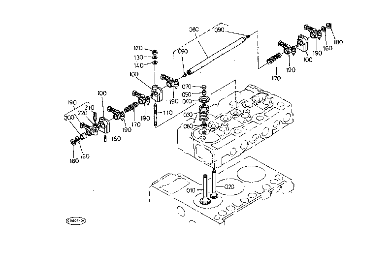 Valve And Rocker Arm