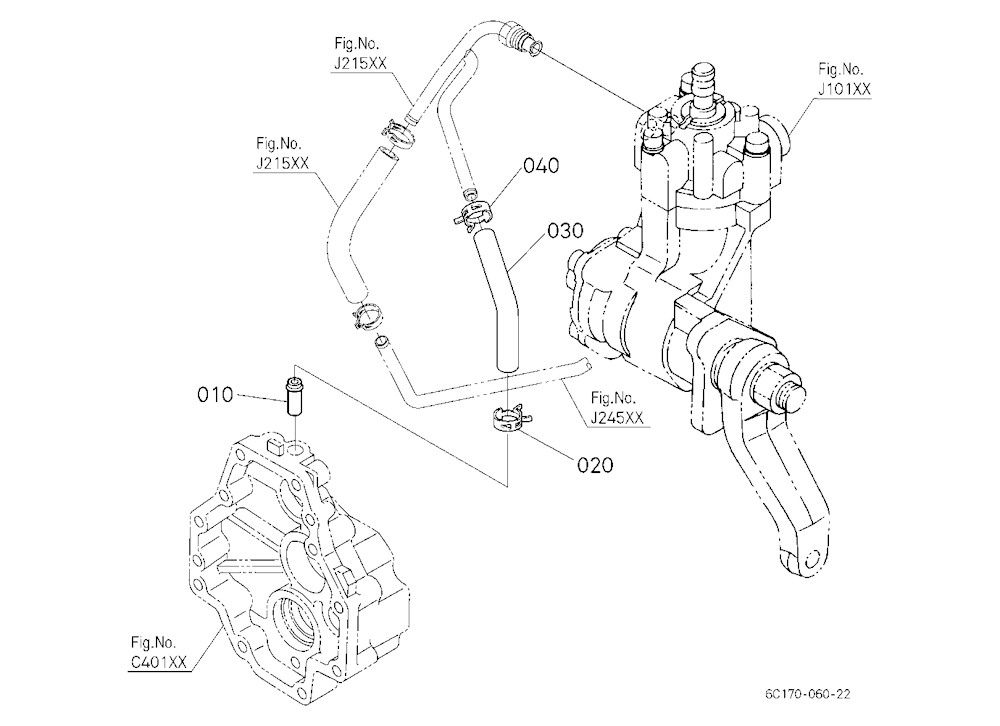 Hydraulic Oil Line (T/M)