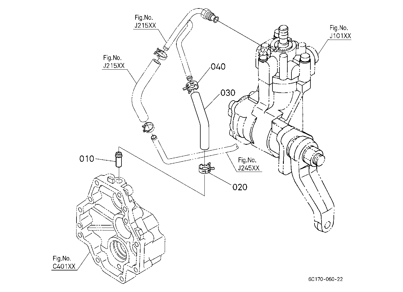 Hydraulic Oil Line (T/M)