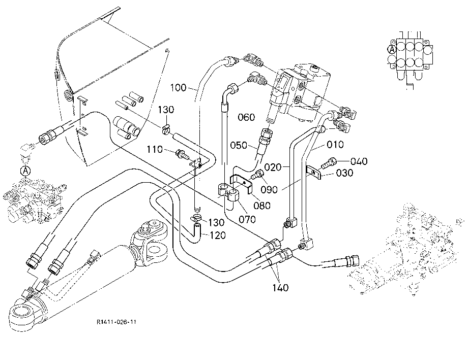 Hydraulic Oil Line (Steering)