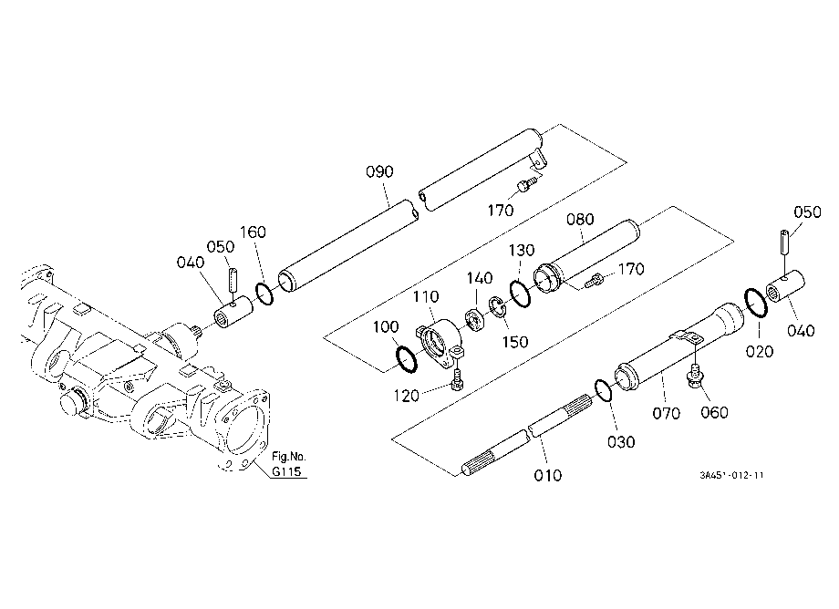 Front Propeller Shaft