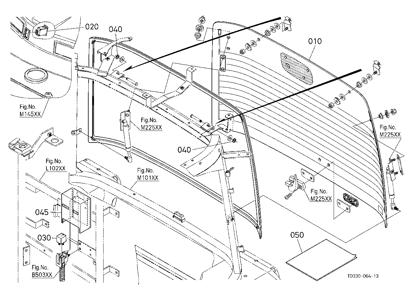 Hatch Back Glass Defogger Kit [Option]
