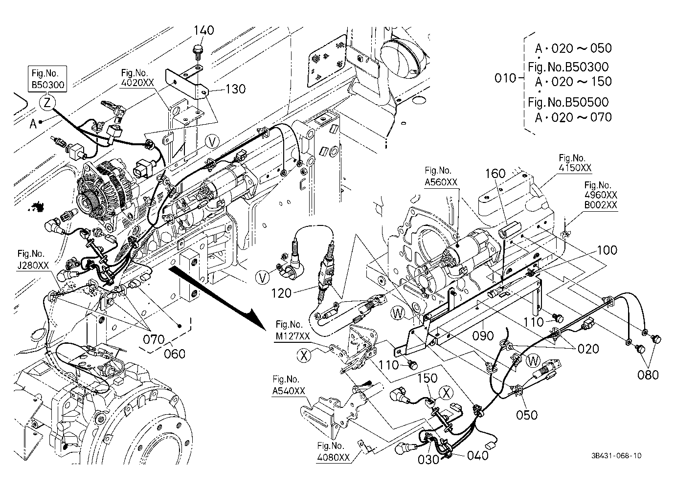 Electrical Wiring (Engine Lh)