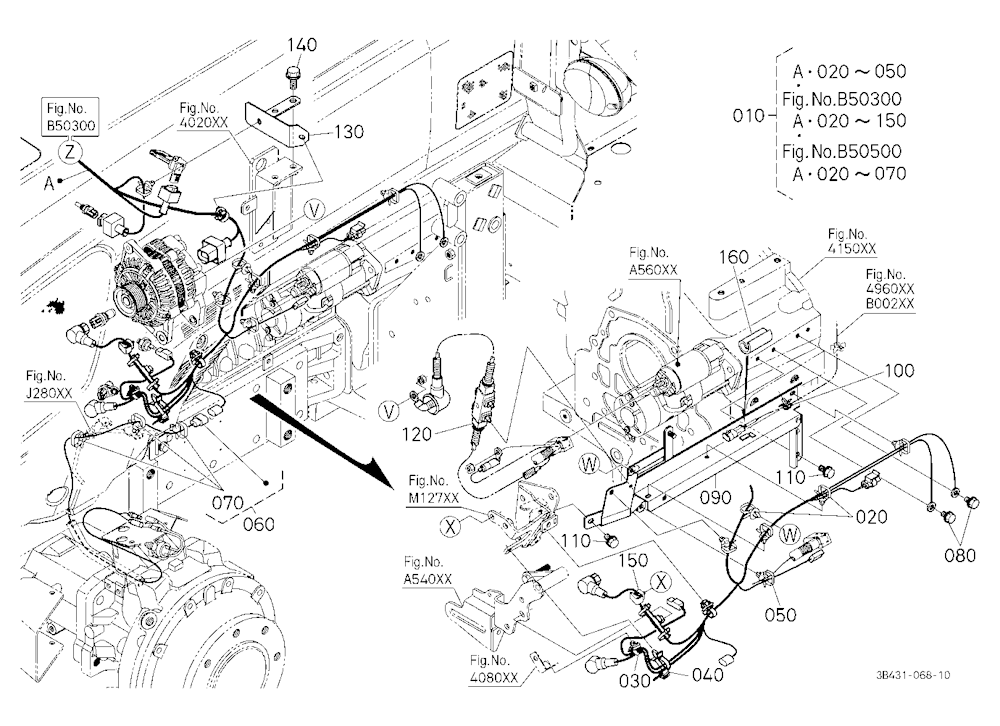 Electrical Wiring (Engine Lh)