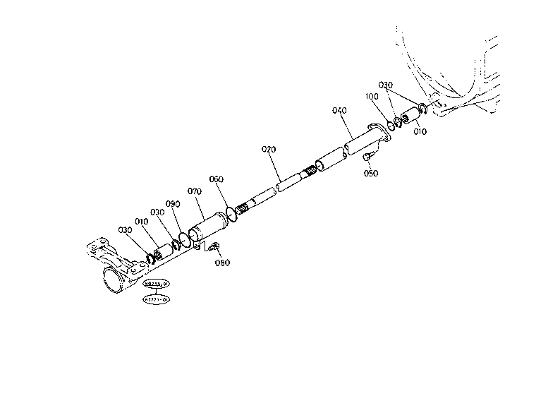 Propeller Shaft (4Wd) [New Type]