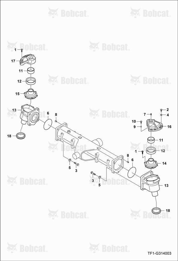 Bevel Gear Case Group