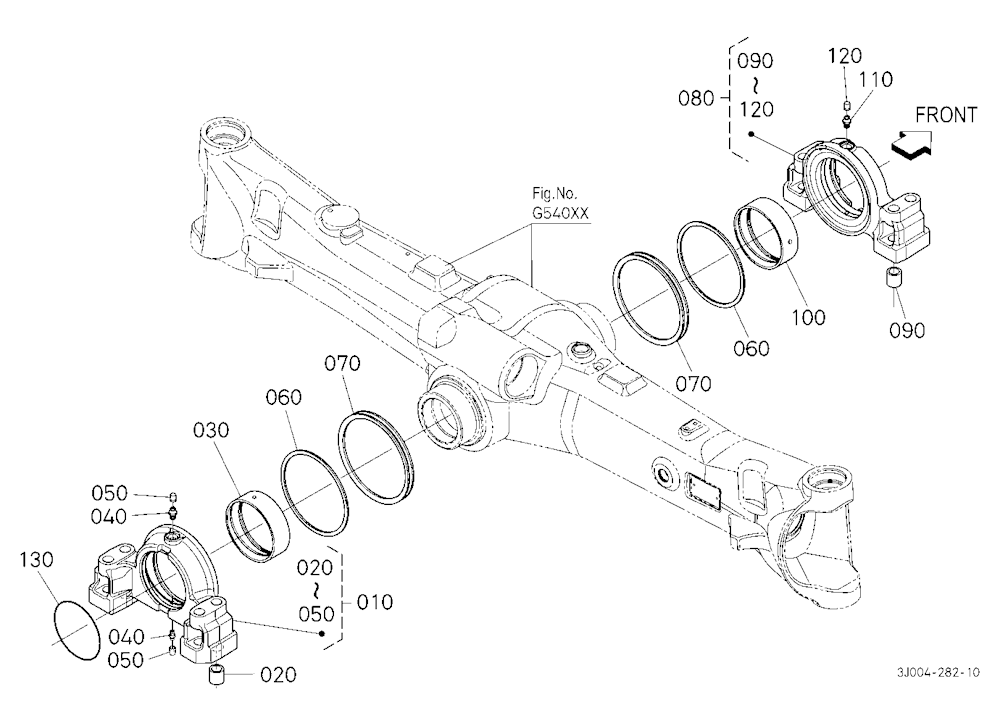 Front Axle Bracket [Front Axle Component] [With Fr