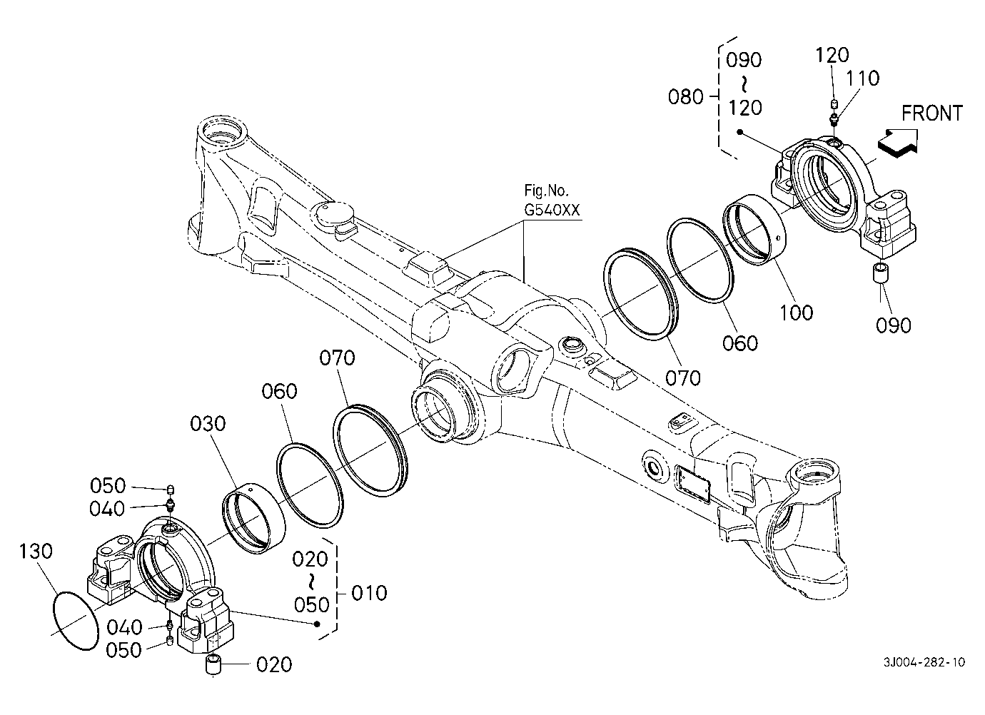 Front Axle Bracket [Front Axle Component] [With Fr