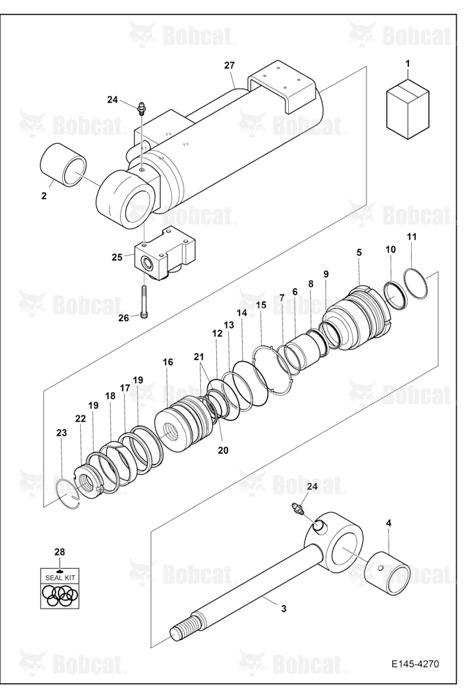 Dozer Cylinder (L.H.)