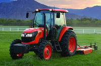 Thumbnail of M7060 Cab mowing