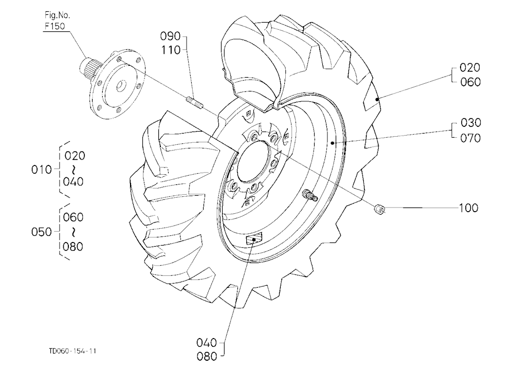 Front Wheel(9.5-16) [Old Type]