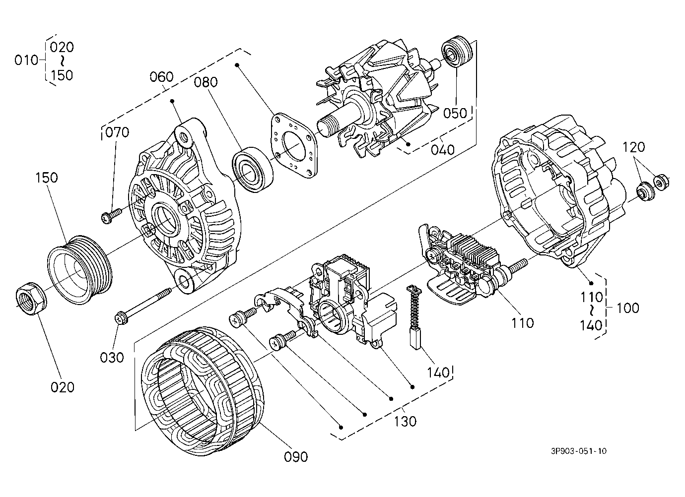 Alternator [Component Parts]