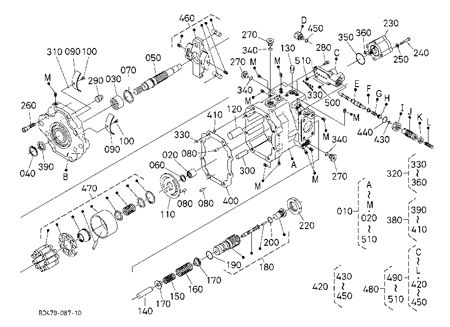 Piston Pump (Component Parts)