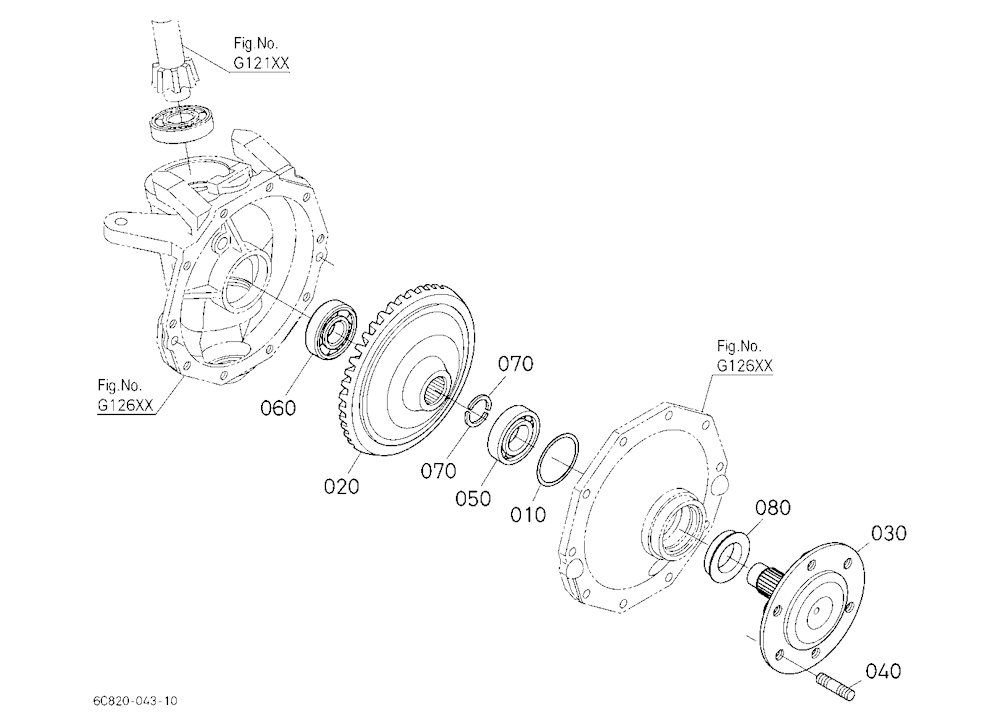 Front Axle Lh