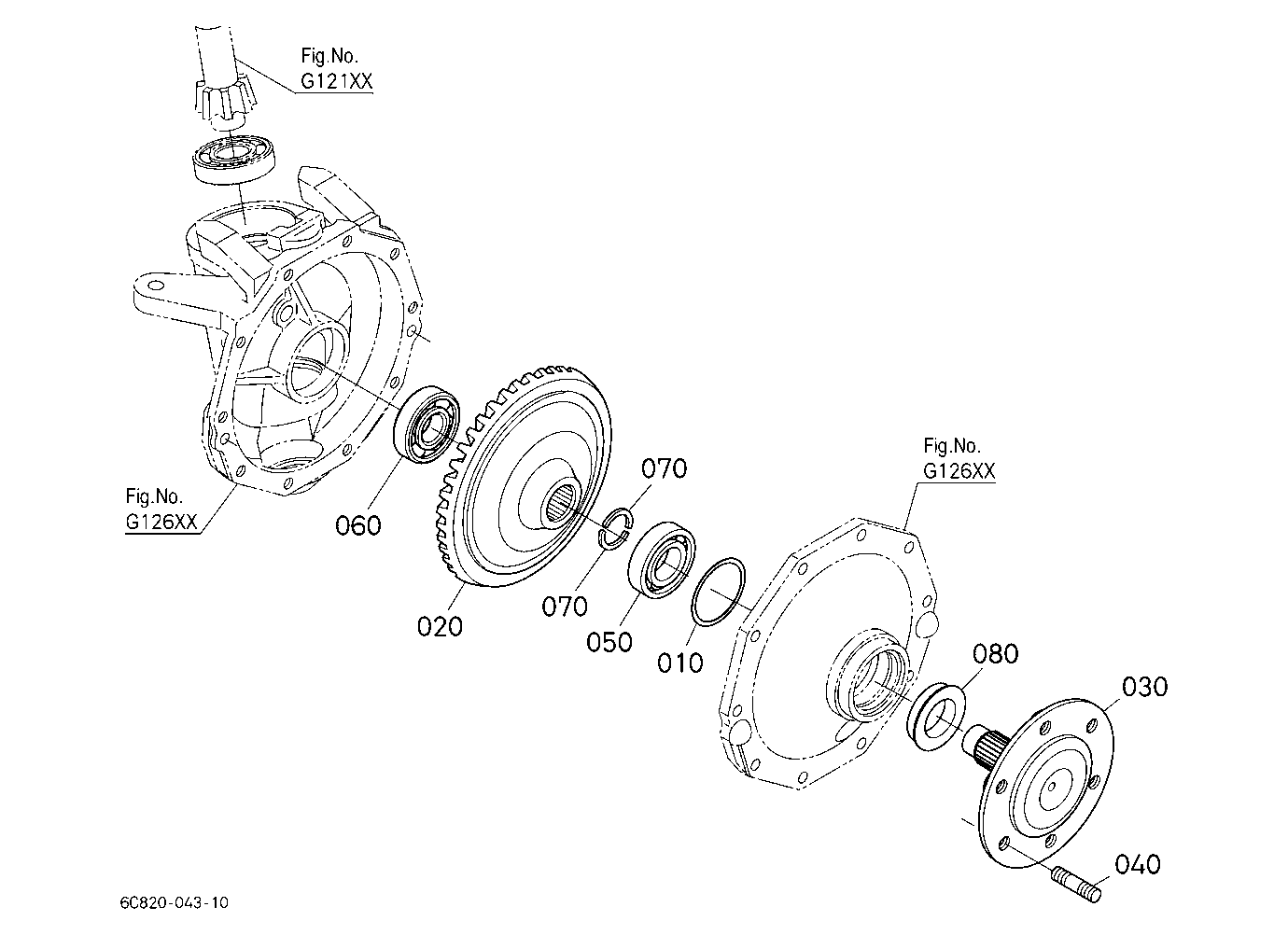 Front Axle Lh