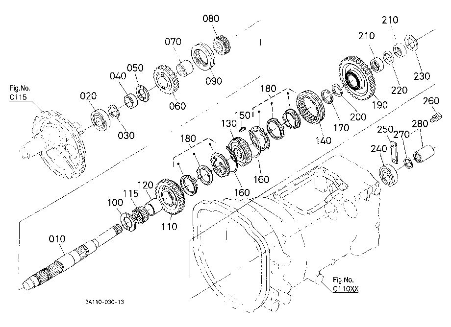 Third Shaft [W/O Creep] [Rops Type] [Old Type]