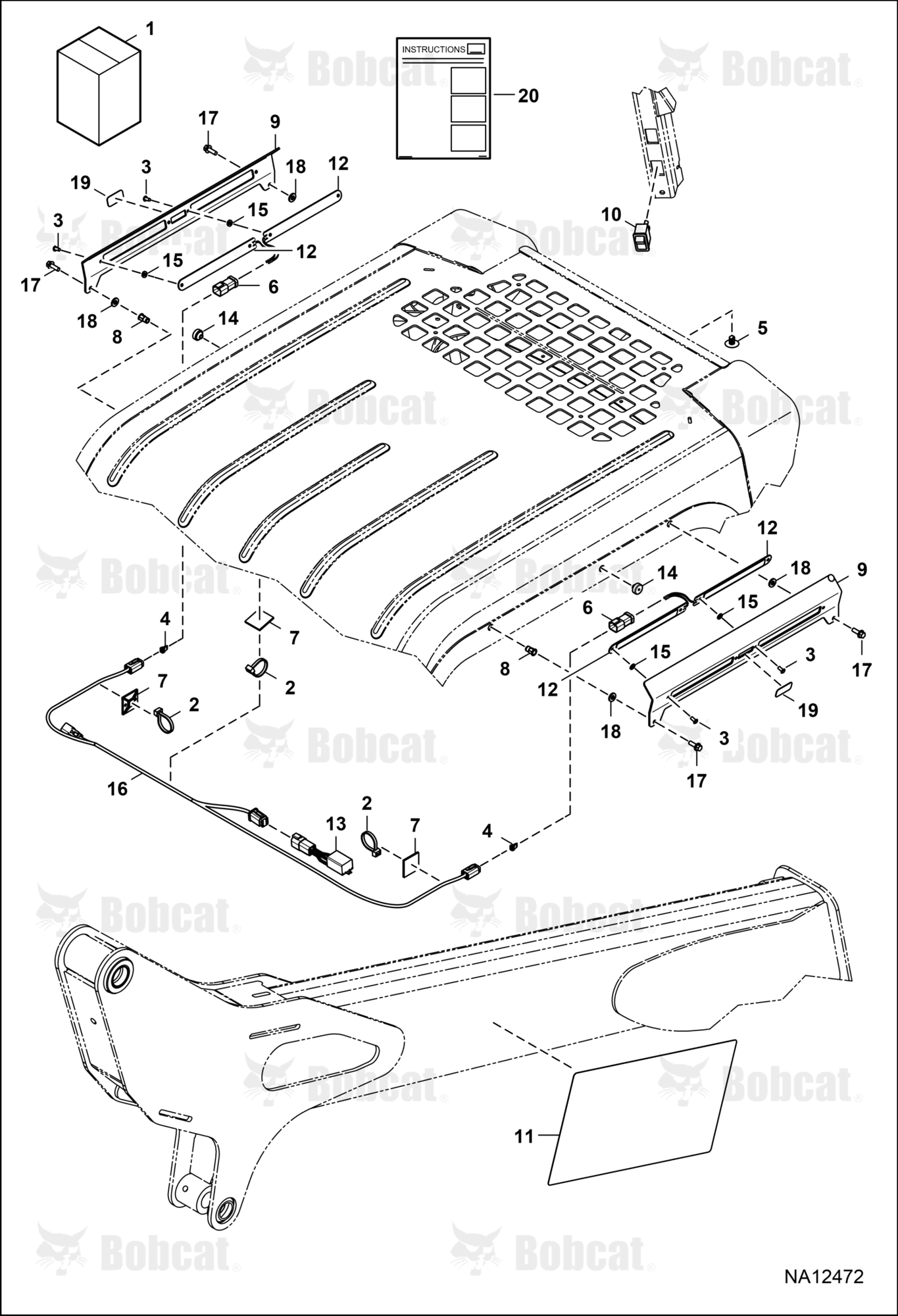 Side Light Kit  ALM416381 & Above