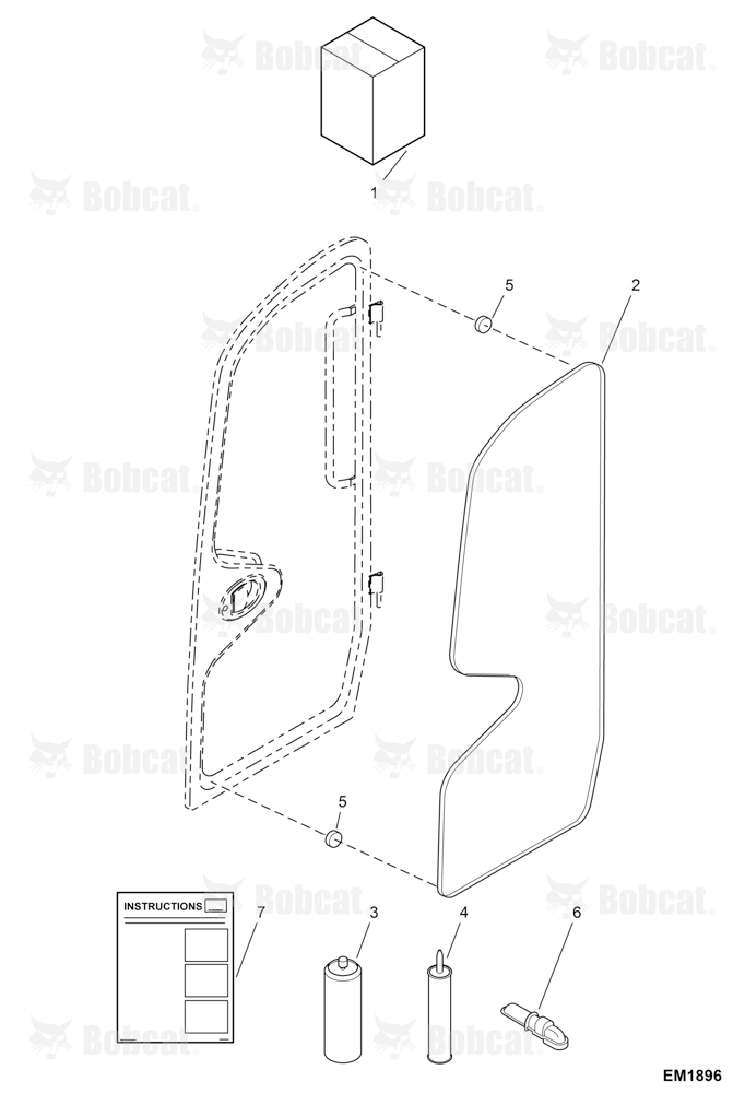 Door Window Kit