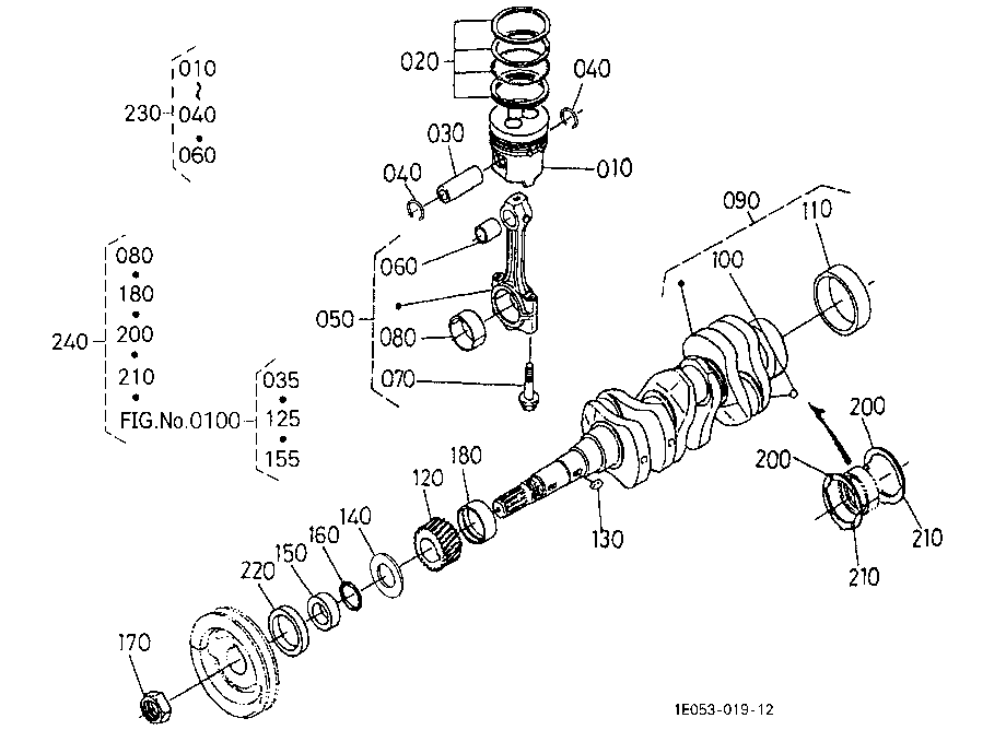 Piston And Crankshaft