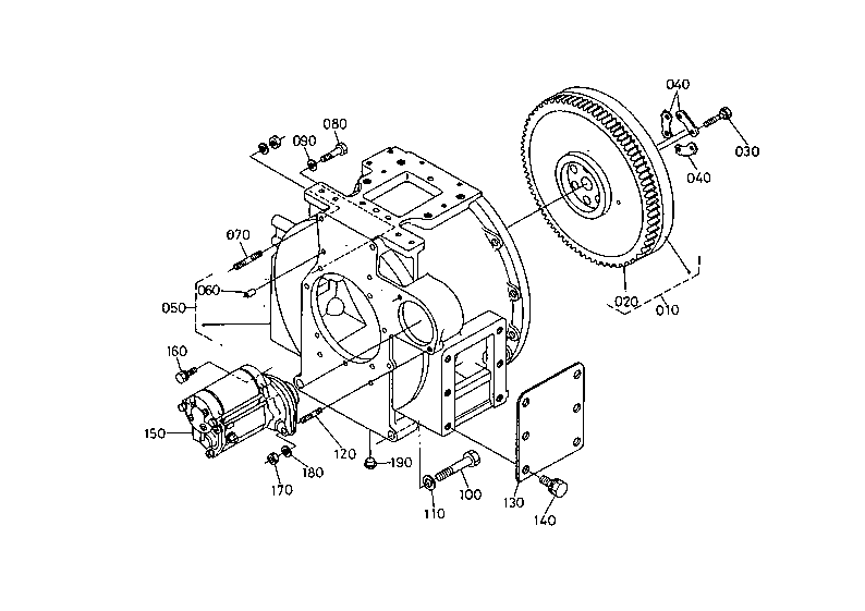 Flywheel And Starter