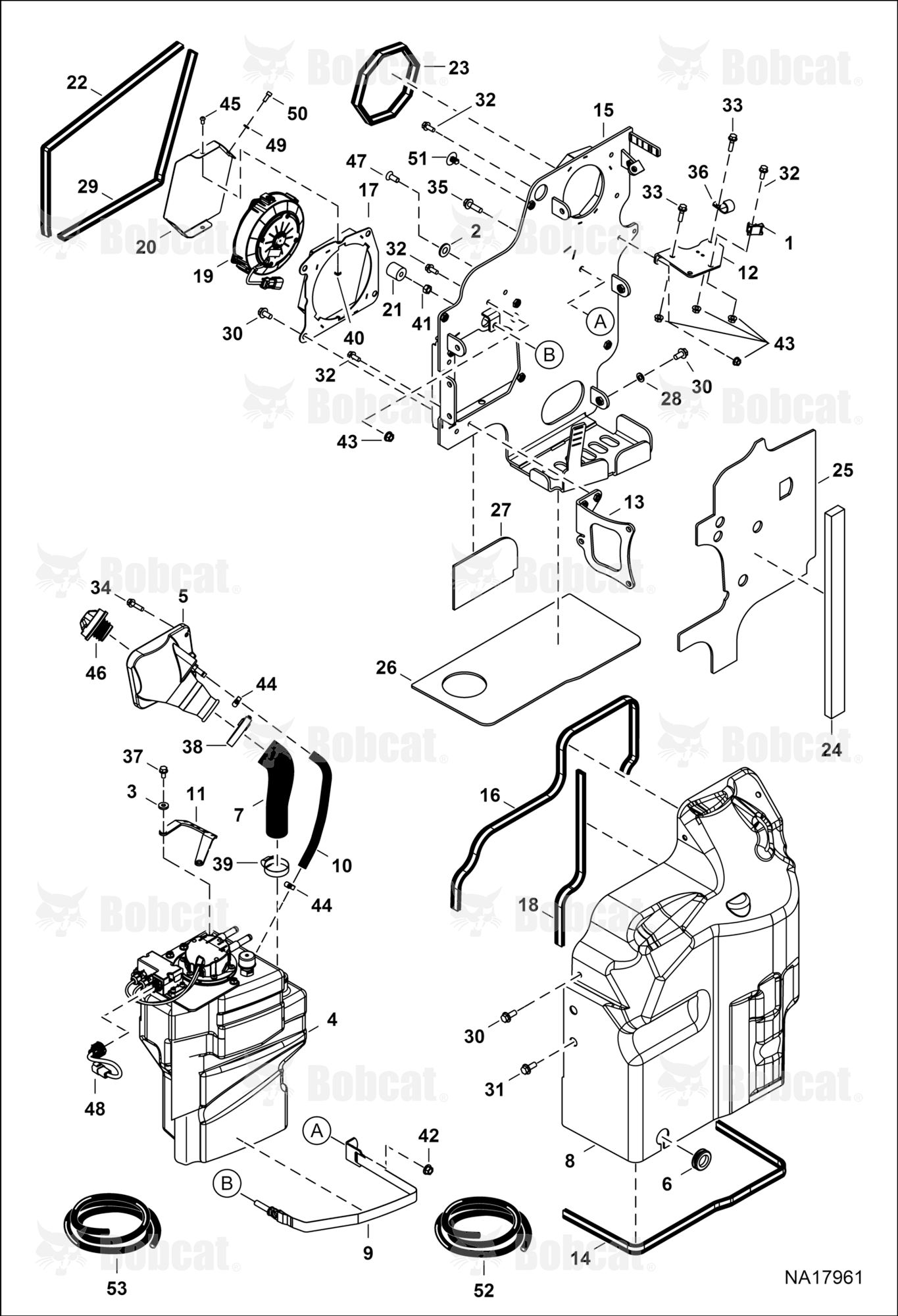 Engine & Attaching Parts (SCR System) (Housing)
