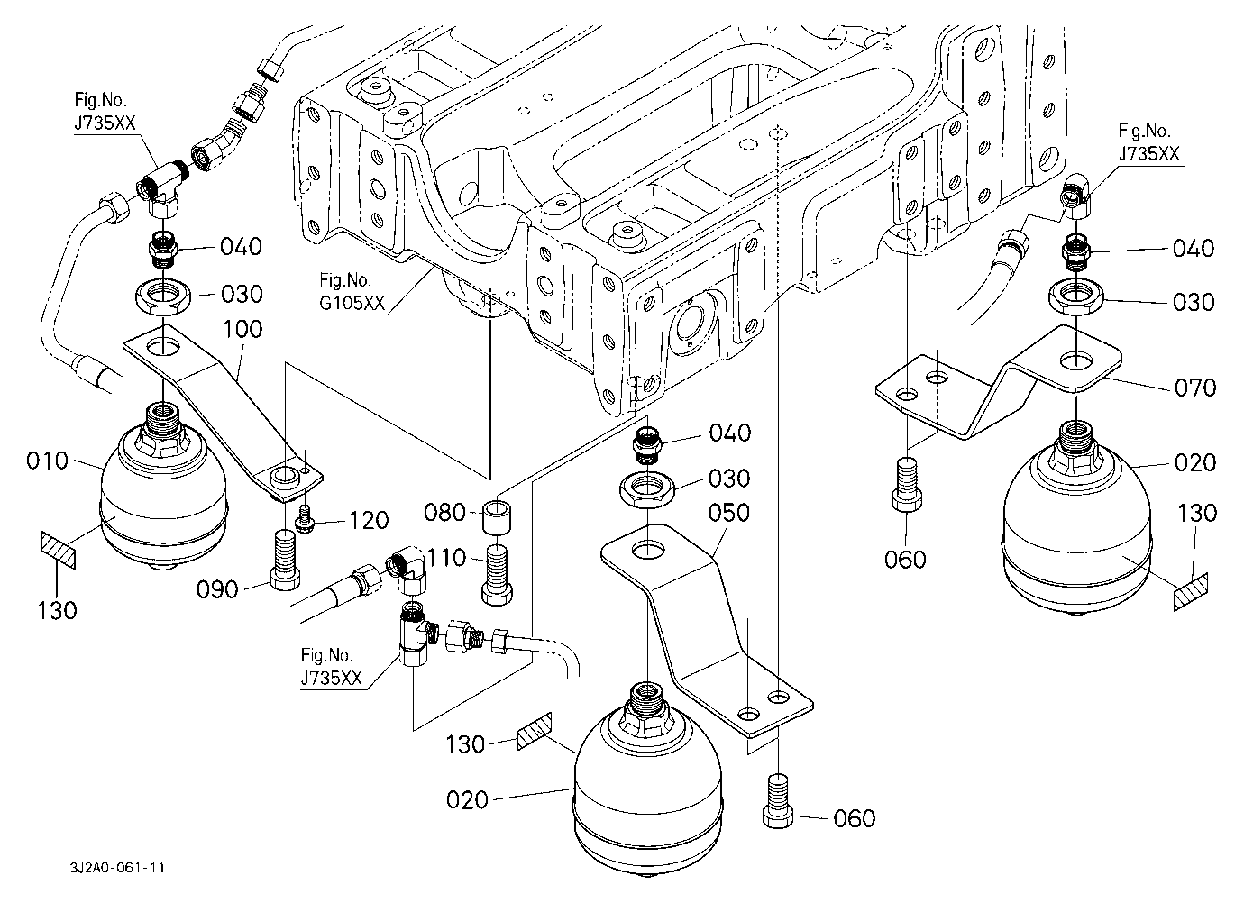 Front Suspension Accumulator [With Front Suspensio